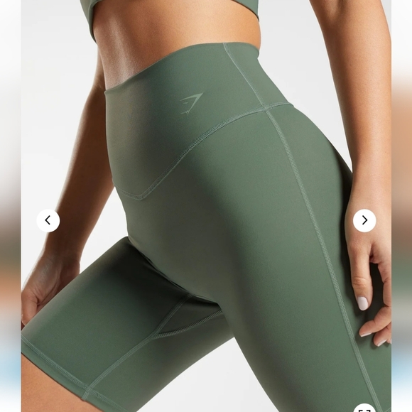 ELEVATE CYCLING SHORTS Willow Green - Picture 3 of 4